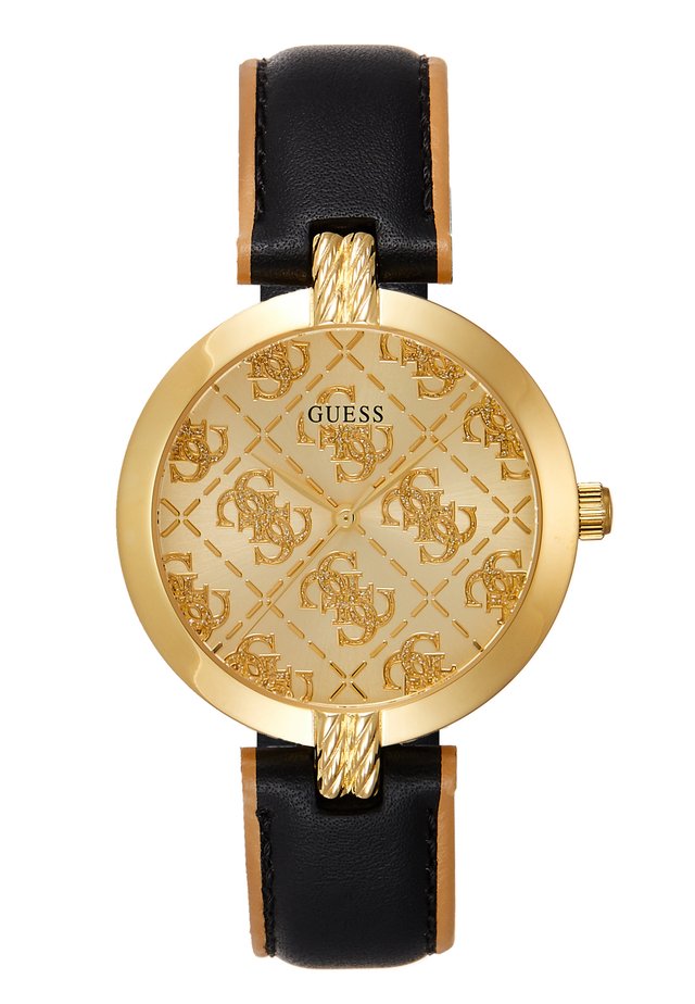 LADIES - Montre - black/gold-coloured