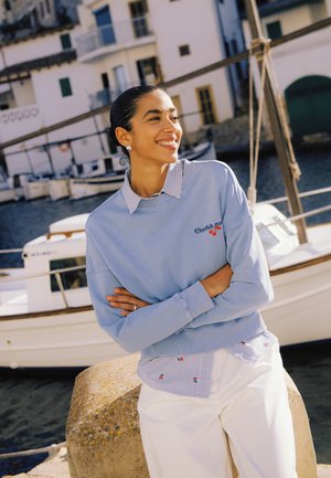 b.young BYRASMA CHERISH - Ikdienas džemperis - della robbia blue