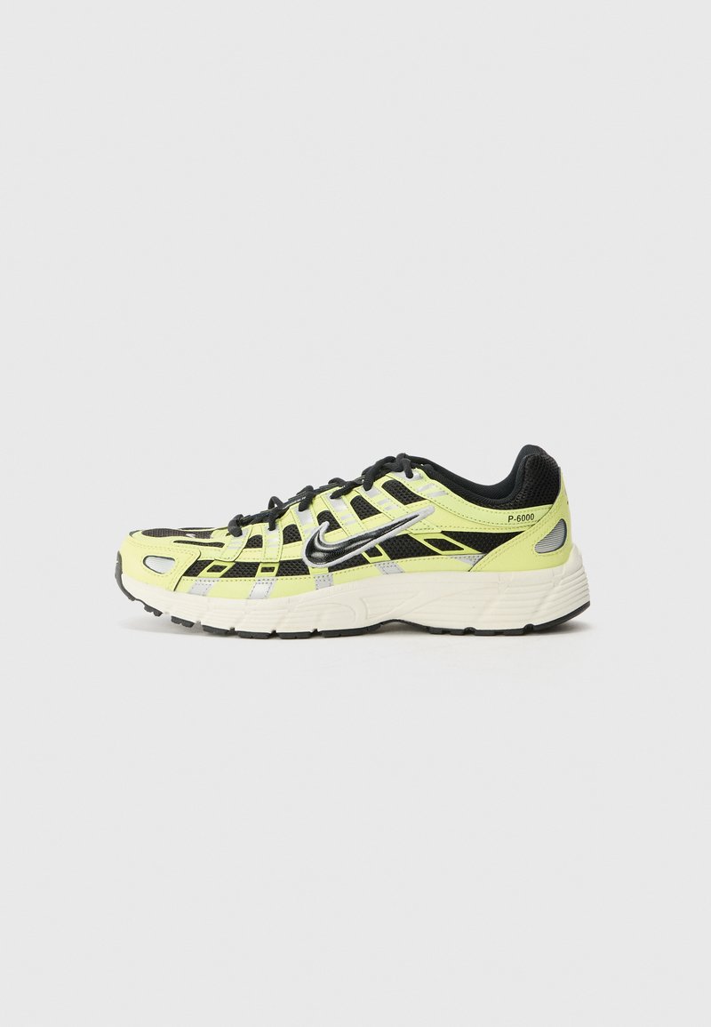 Nike Sportswear - P 6000 UNISEX - Sneaker low - lemon twist/black/silver/sail, Vergrößern