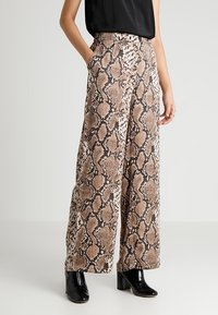 YAS Tygbyxor - black