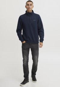 Blend BHHALFZIP - Sudadera - dress blues
