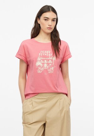 s.Oliver, T-SHIRT - T-Shirt print - pfirsich