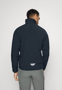 CMP MAN JACKET ZIP HOOD - Softshell dzseki - blue/cemento