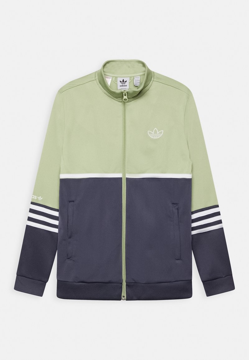 adidas Originals TRACK  UNISEX - Mikina na zip - magic lime