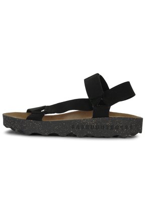 Plateausandalette - black