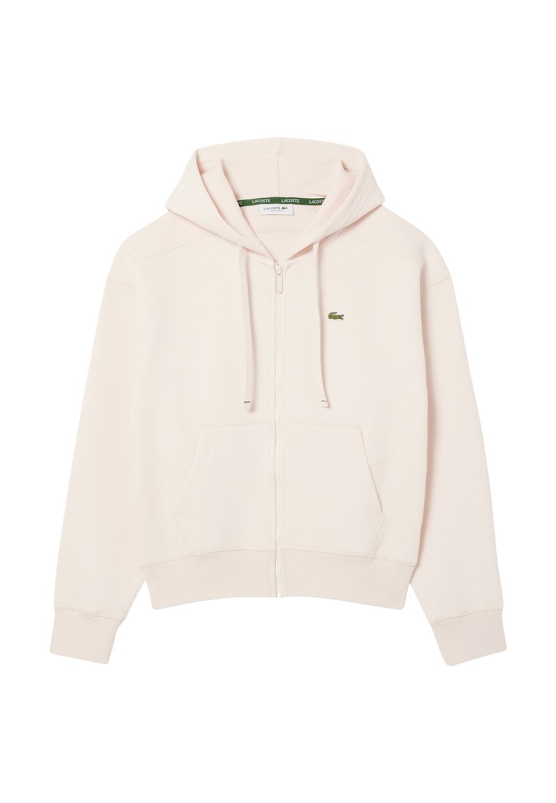 Lacoste Sweater met rits donkerroze Lacoste Sweater met rits donkerroze