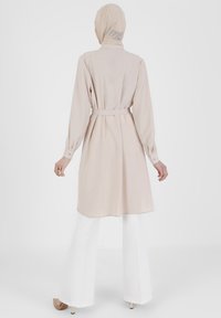 Modanisa BUTTON COLLAR - REFKA - Tunika - beige