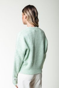 Colourful Rebel OLIVIA CREW NECK - Pulover - bright mint