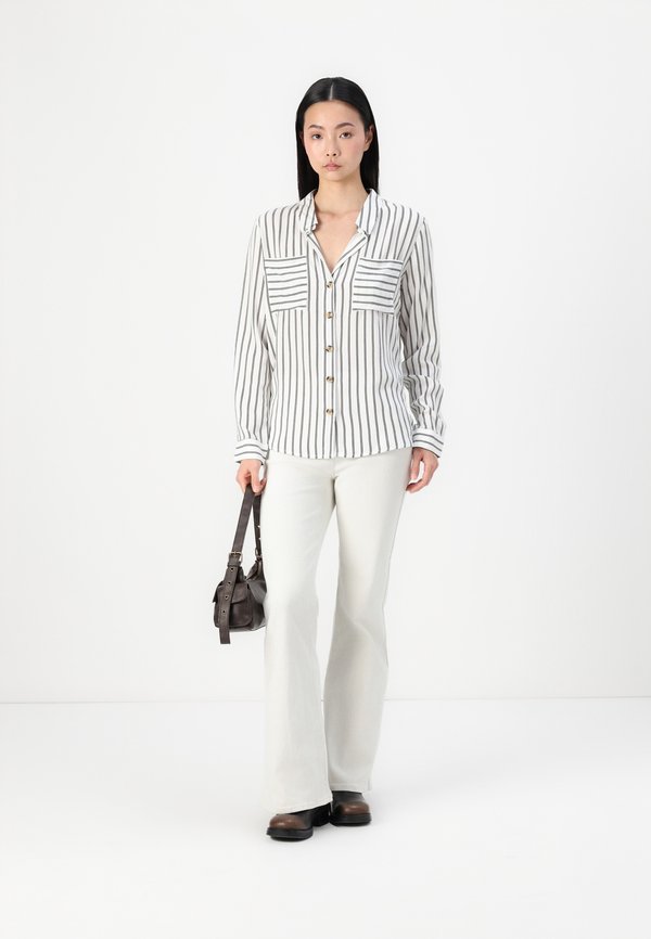 ASMIN   - Button-down blouse - cloud dancer2