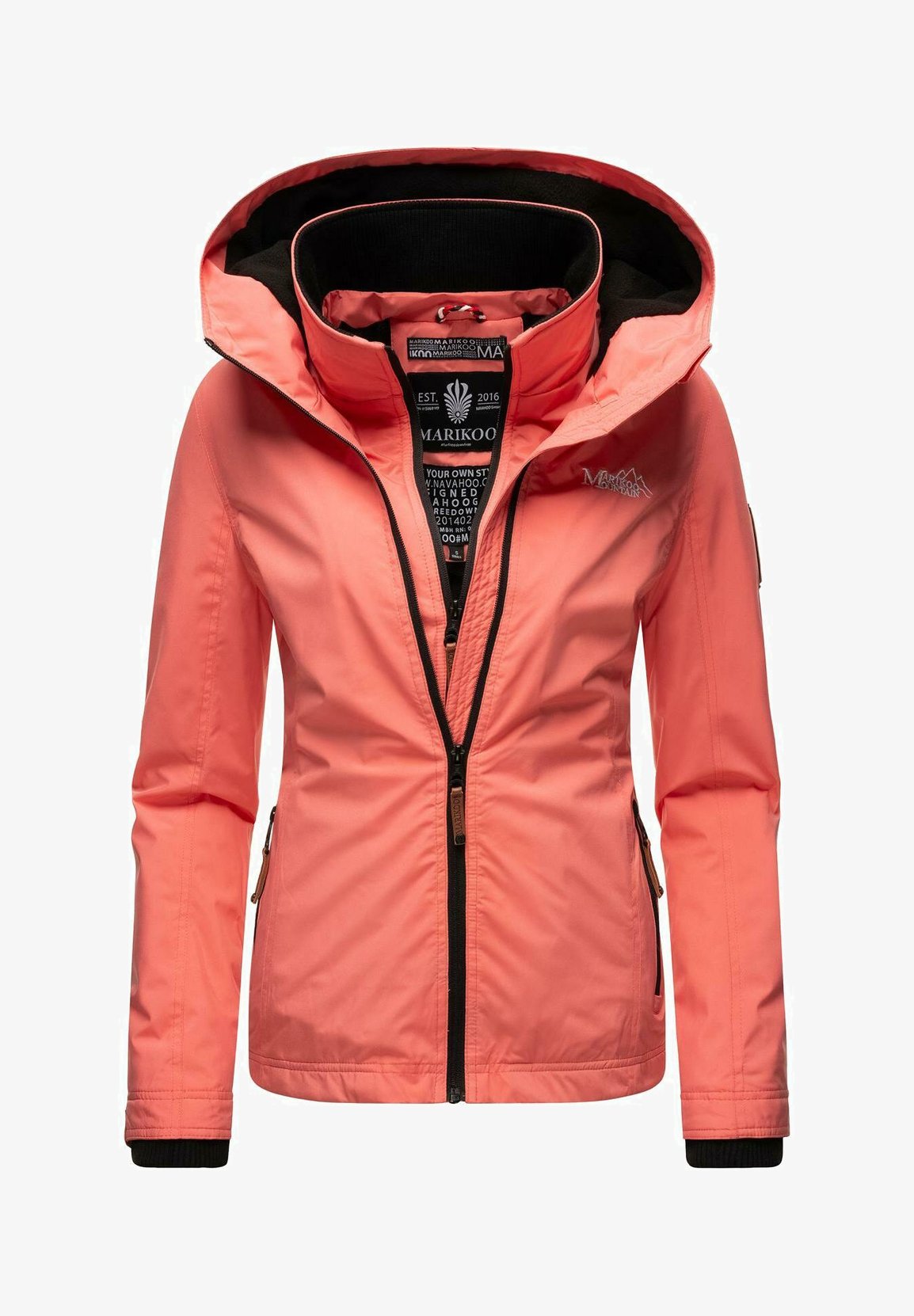 Marikoo ERDBEERE Outdoorjacke rose coral/rosa meliert Zalando