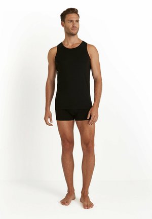 FALKE DAILY CLIMAWOOL SINGLET - Unterhemd/-shirt - black