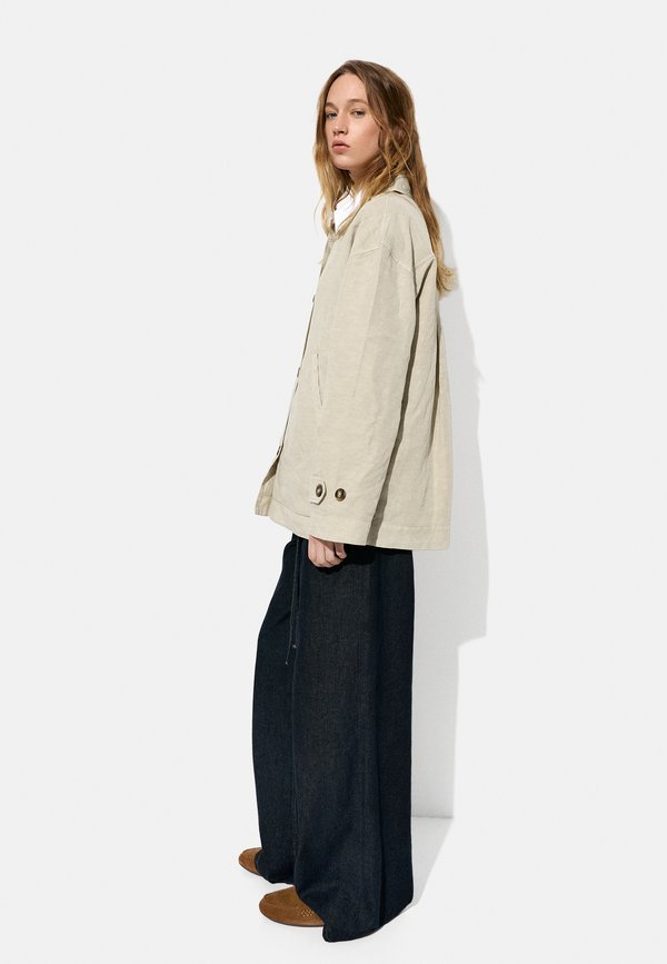 PENNYLAN - Short coat - khaki4