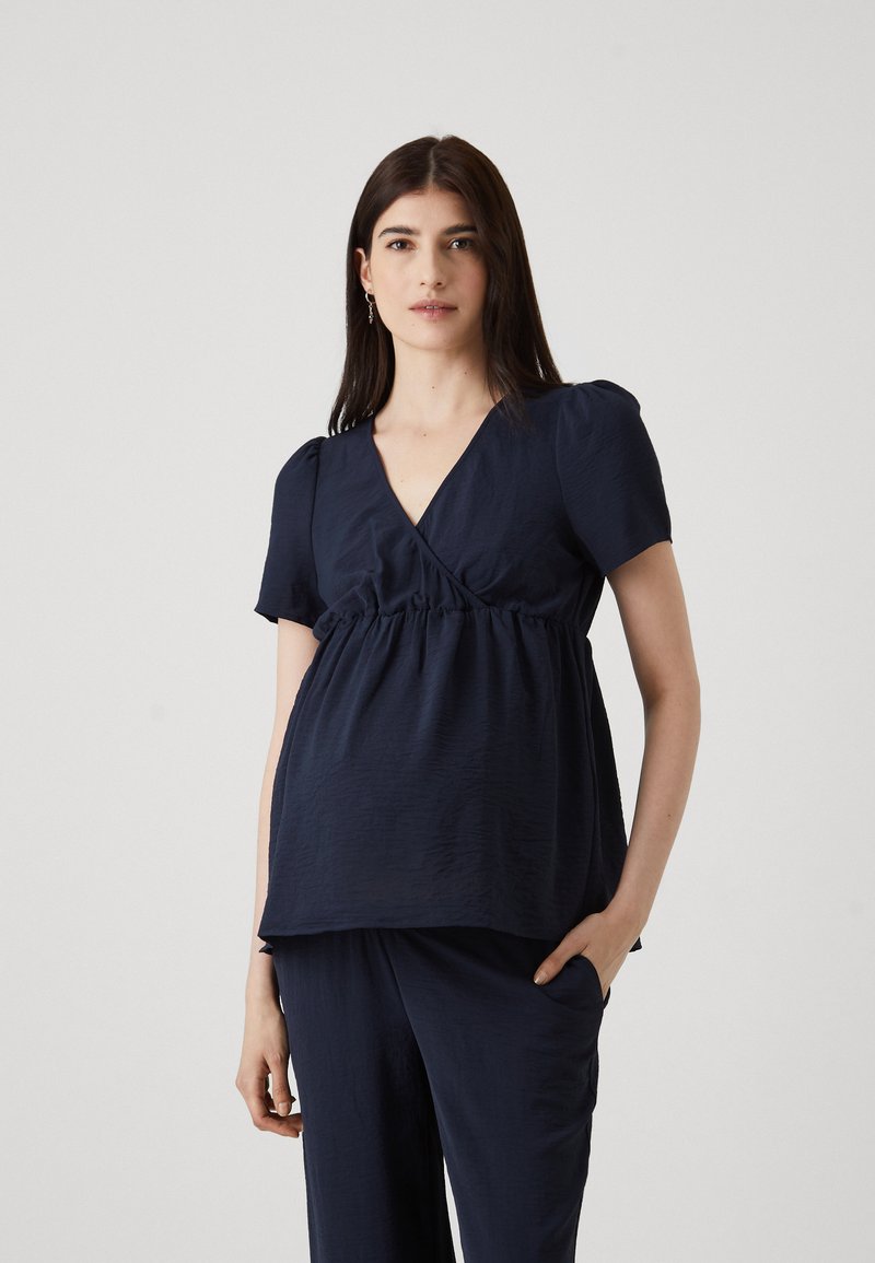 Vero Moda Maternity - VMMALVA - Blus - night sky, Förstora