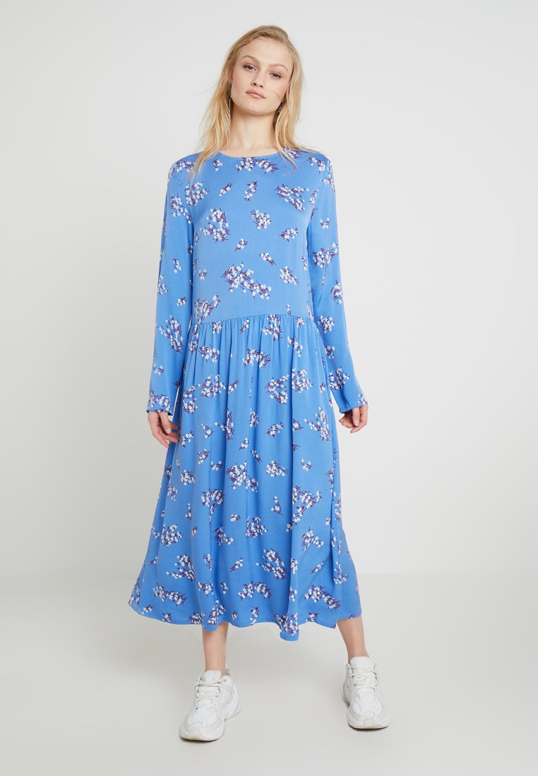 Samsøe Samsøe RAMA DRESS Maxiklänning blue breeze Samsøe Samsøe RAMA DRESS Maxiklänning blue breeze