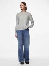 Pieces PCJULIANA O-NECK NOOS - Camisola - light grey