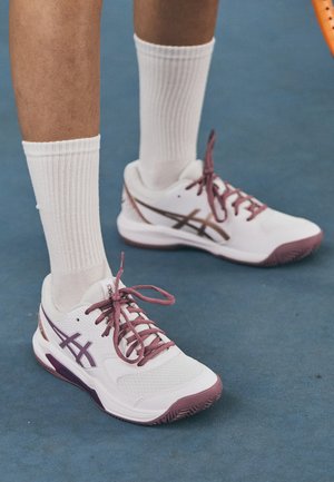 GEL DEDICATE 8 - Padel shoes - white/lilac