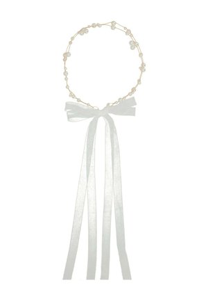 HAIR WIRE WITH PEARLS - Accessori capelli - white gold-coloured