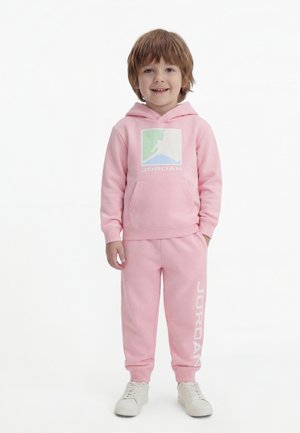 Jordan BASELINE SET UNISEX - Hættetrøje - medium soft pink