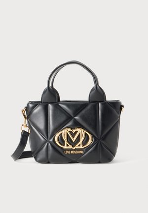 Love Moschino, EMBOSSED Q - Дамска чанта - black