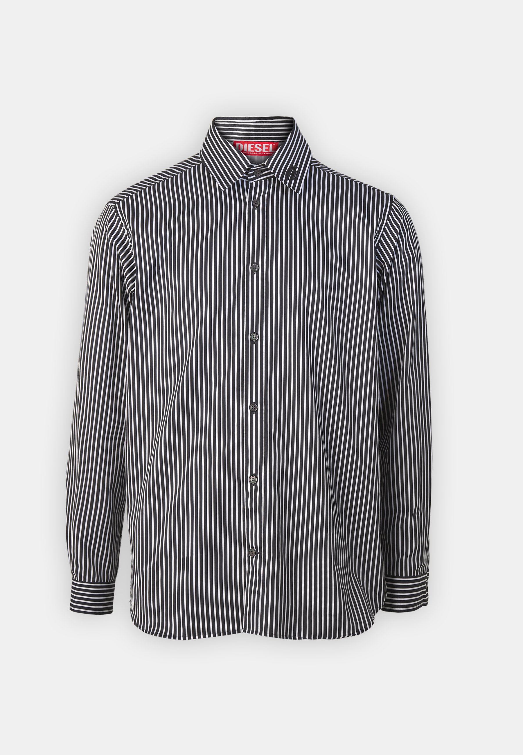 【deres】6way sleeve shirt stripe Diesel TURNER STRIPE - Shirt - schwarz/black - Zalando.ie