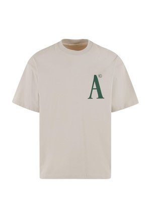 Another Cotton Lab, TENNIS SOCIETY - Tricou cu imprimeu - beige