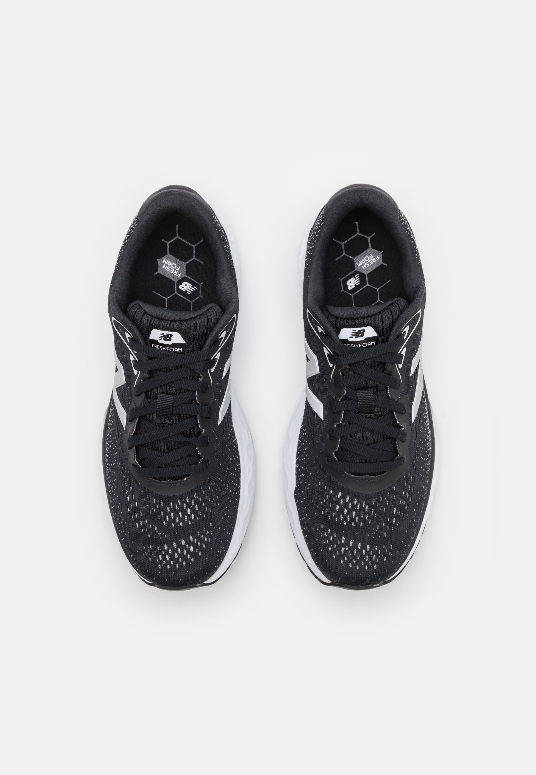 New Balance FRESH FOAM HIGHER V1 - Laufschuh Neutral - black/white/schwarz  - Zalando.ch