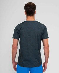 BIDI BADU Camiseta estampada - dunkelgrau blau