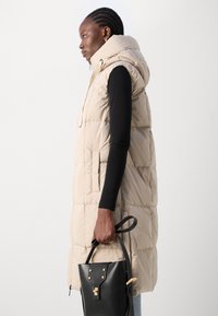 Mos Mosh SQUARE WAISTCOAT - Vesta - feather gray