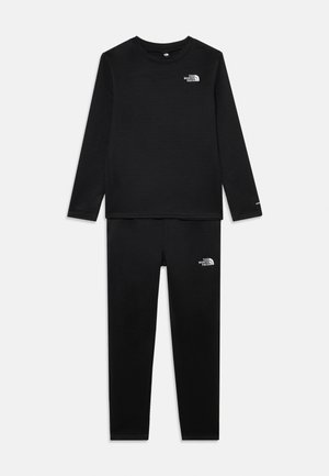 TEEN DOTKNIT THERMAL UNISEX SET - Tuta - black