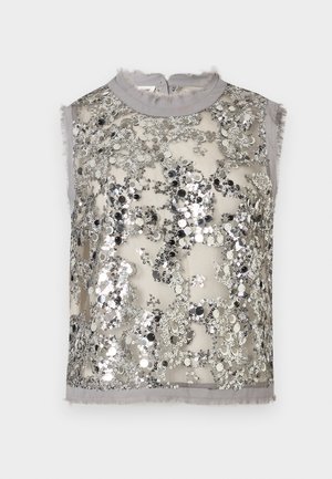 MANIRA - Top - silver coloured