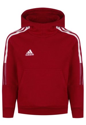 Felpa con cappuccio - red