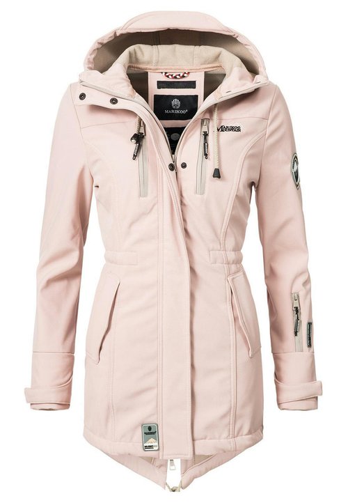 Selma Spring Overshirt Jacket Misty Rose Checks F