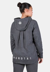 MOROTAI COMFY PERFORMANCE Felpa con zip dark grey