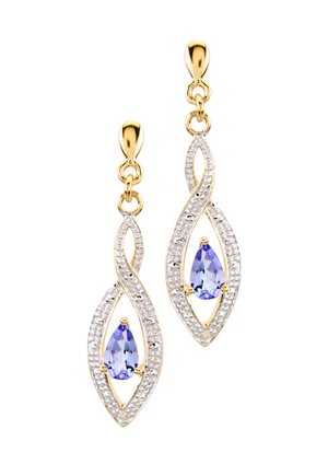 Earrings - gold coloured