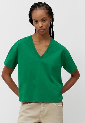 LOOSE - Basic T-shirt - preppy green
