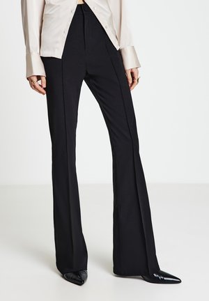 LUNGO UNITA - Stoffhose - ultrablack