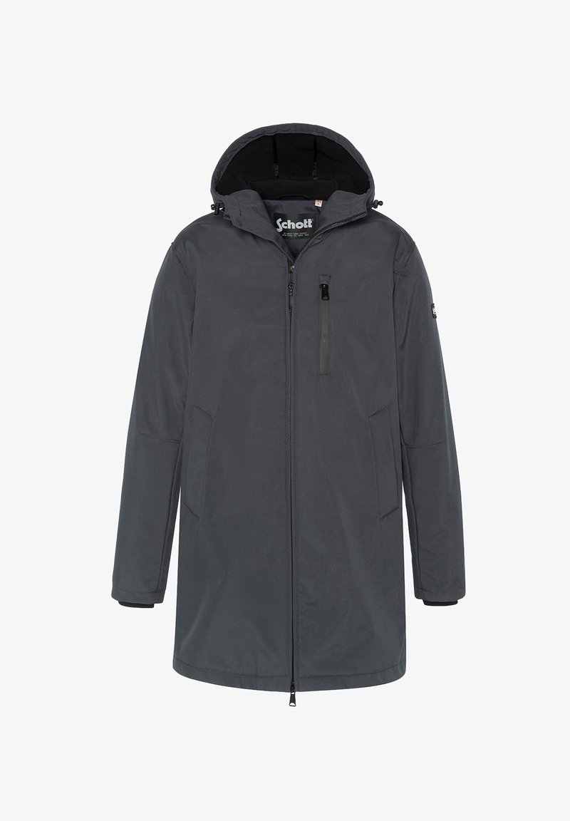 Schott LONG URBAN DÉPERLANT - Impermeabile - anthracite
