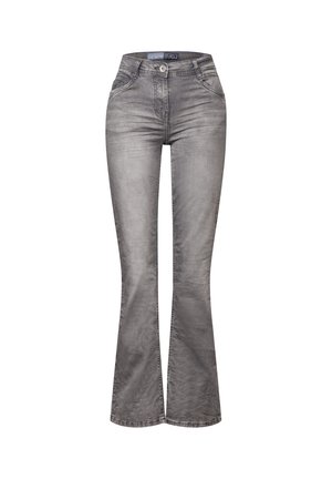 Bootcut-farkut - grau