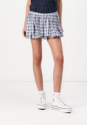 Mini skirt - blue