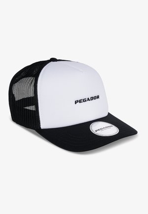 Pegador LOGO BASEBALL TRUCKER UNISEX - Keps - white/black