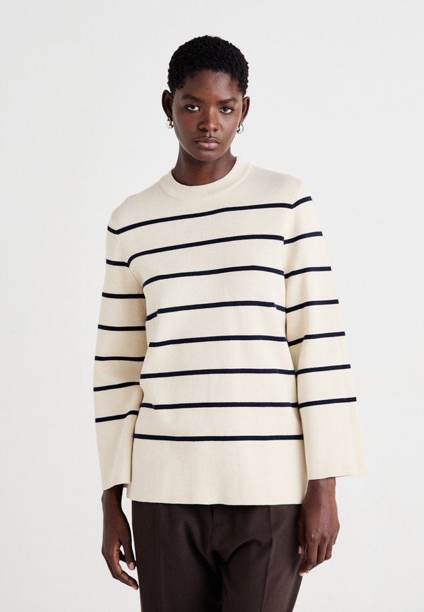 JDYRENEE O NECK LONG SLIT  - Strickpullover