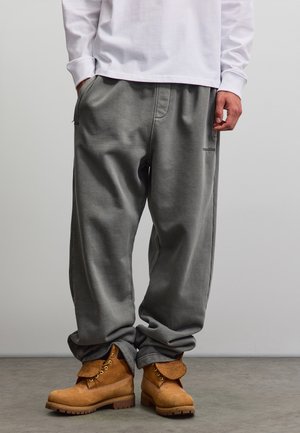 Pegador, PEGADOR LOOSE JOGGINGHOSE LOGO - Pantaloni sportivi - grau