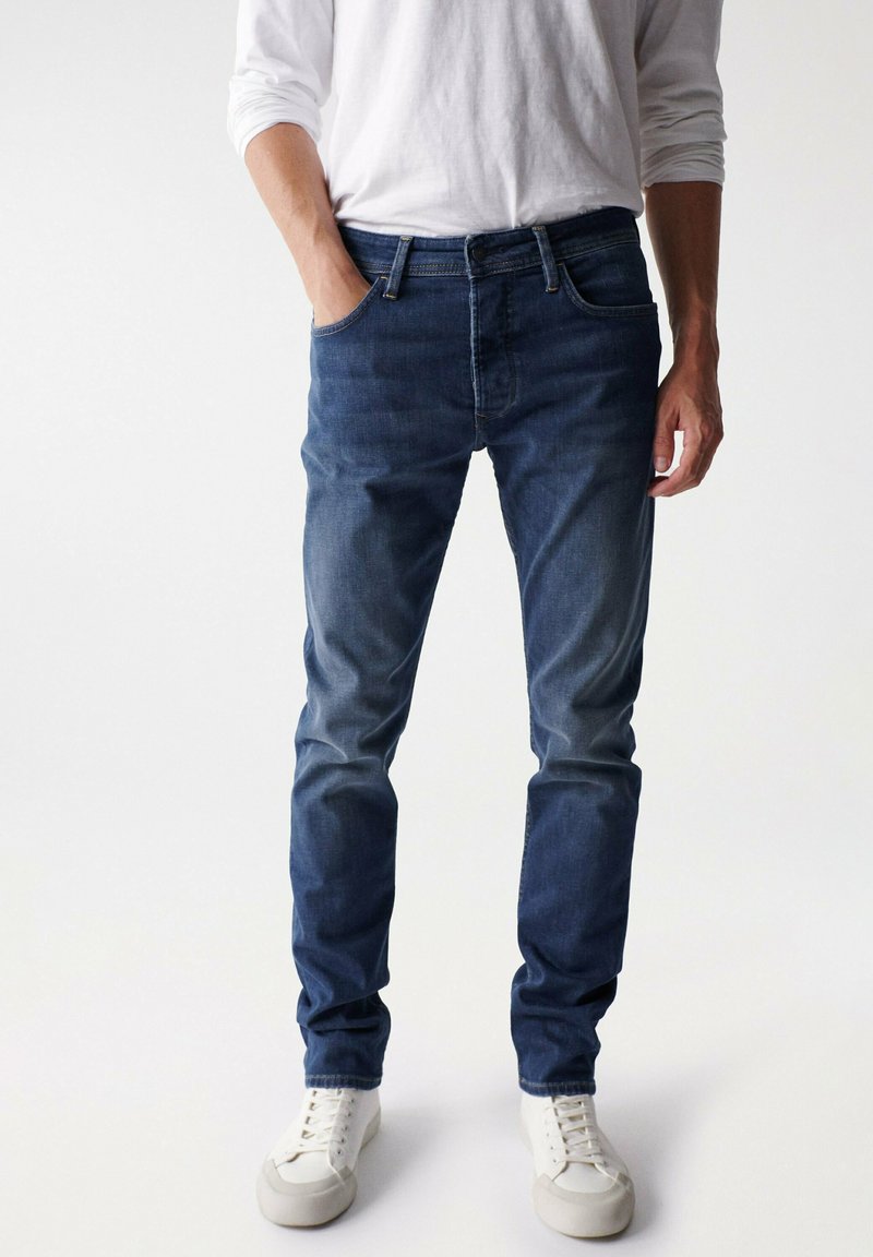 Salsa Jeans REGULAR Jeans Straight Leg blue/stoneblue denim