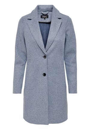 ONLCARRIE BONDED - Short coat - vintage indigo melange