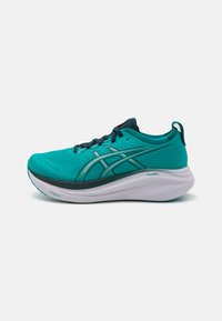 GEL NIMBUS 27 - Zapatillas running asfalto - wave teal/saxon green
