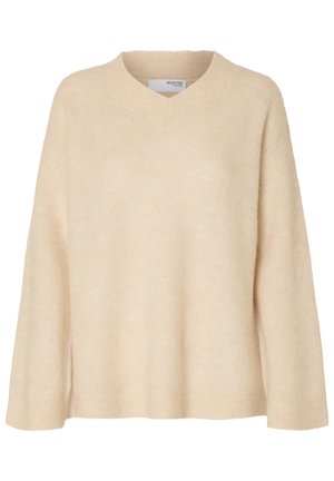 Selected, SLFSIA - Pullover - birch melange