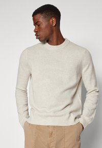 Samsøe Samsøe ISAK SWEATER - Vesta - silver lining