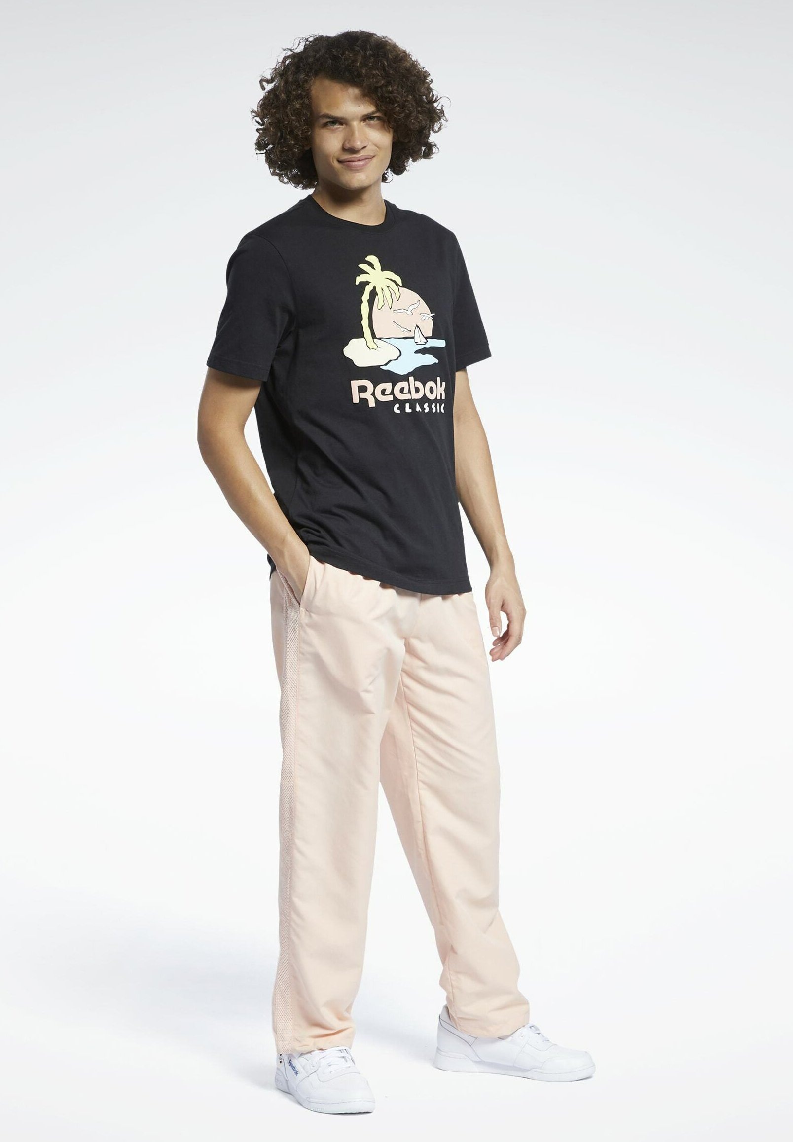 reebok orange tracksuit