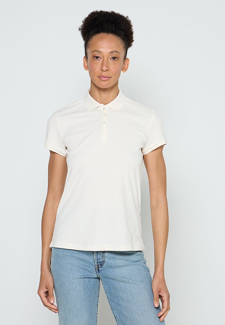 mustang Poloshirt wit