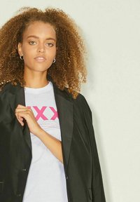JJXX JXANNA EVERY LOGO TEE - Camiseta básica - bright white